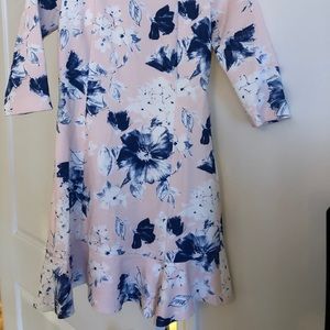 Pretty pink and blue dress